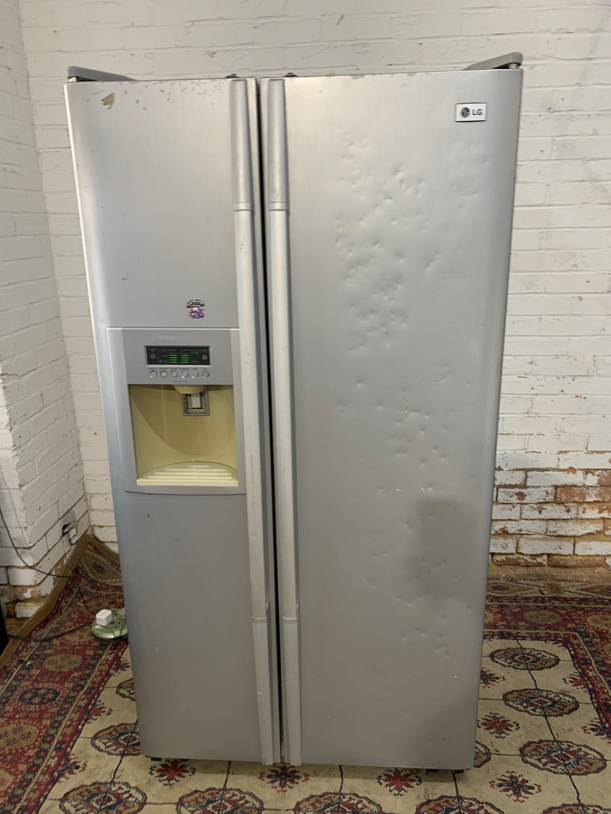 LG Double Door American Plumb In Fridge Freezer