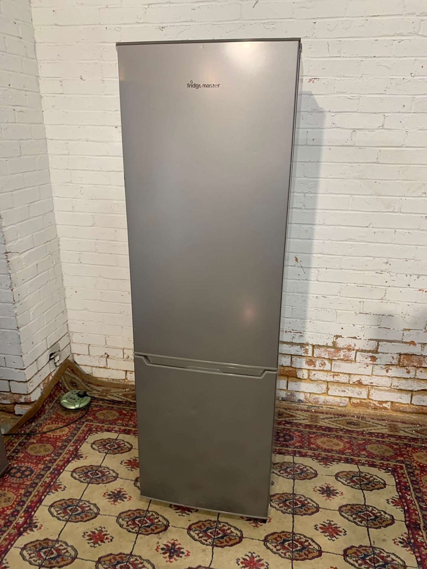 FridgeMaster Grey Fridge Freezer For Sale