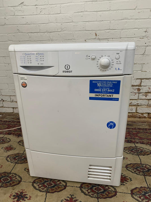 Indesit White  Condenser Dryer For Sale