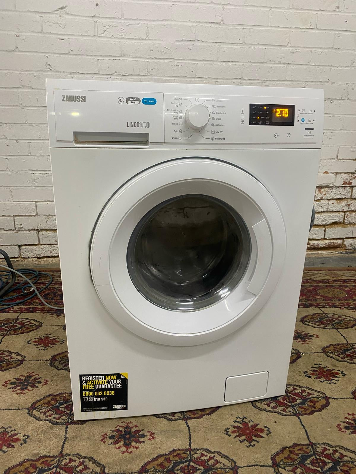 Beautiful TopBrand 7KG Zanussi  Washer Dryer For Sale