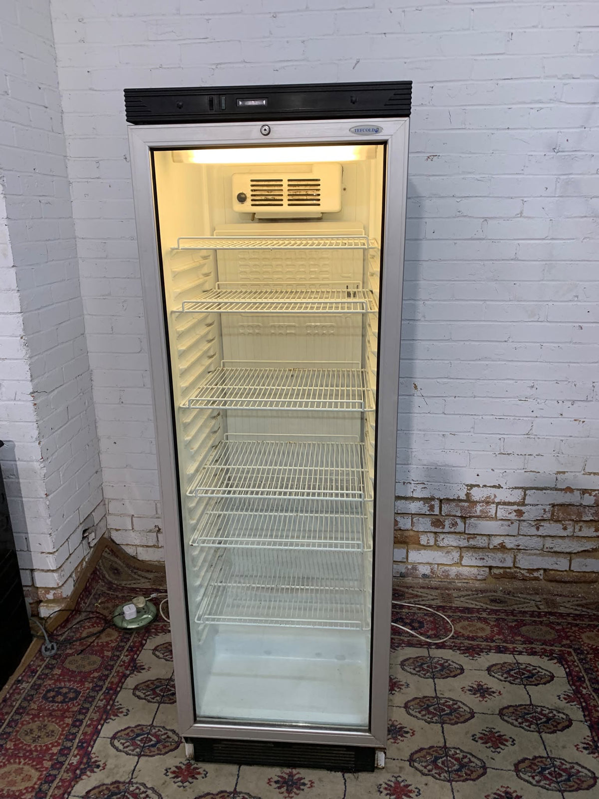 TopBrand TefCold Commercial Standing Drinks Fridge