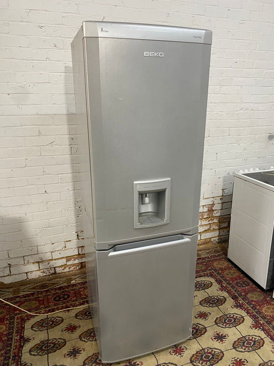 Tall Beko Grey Fridge Freezer For Sale