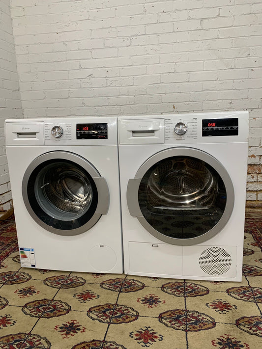 Beautiful Top Brand NEFF Washing Machine + Tumber Dryer Pair For Sale