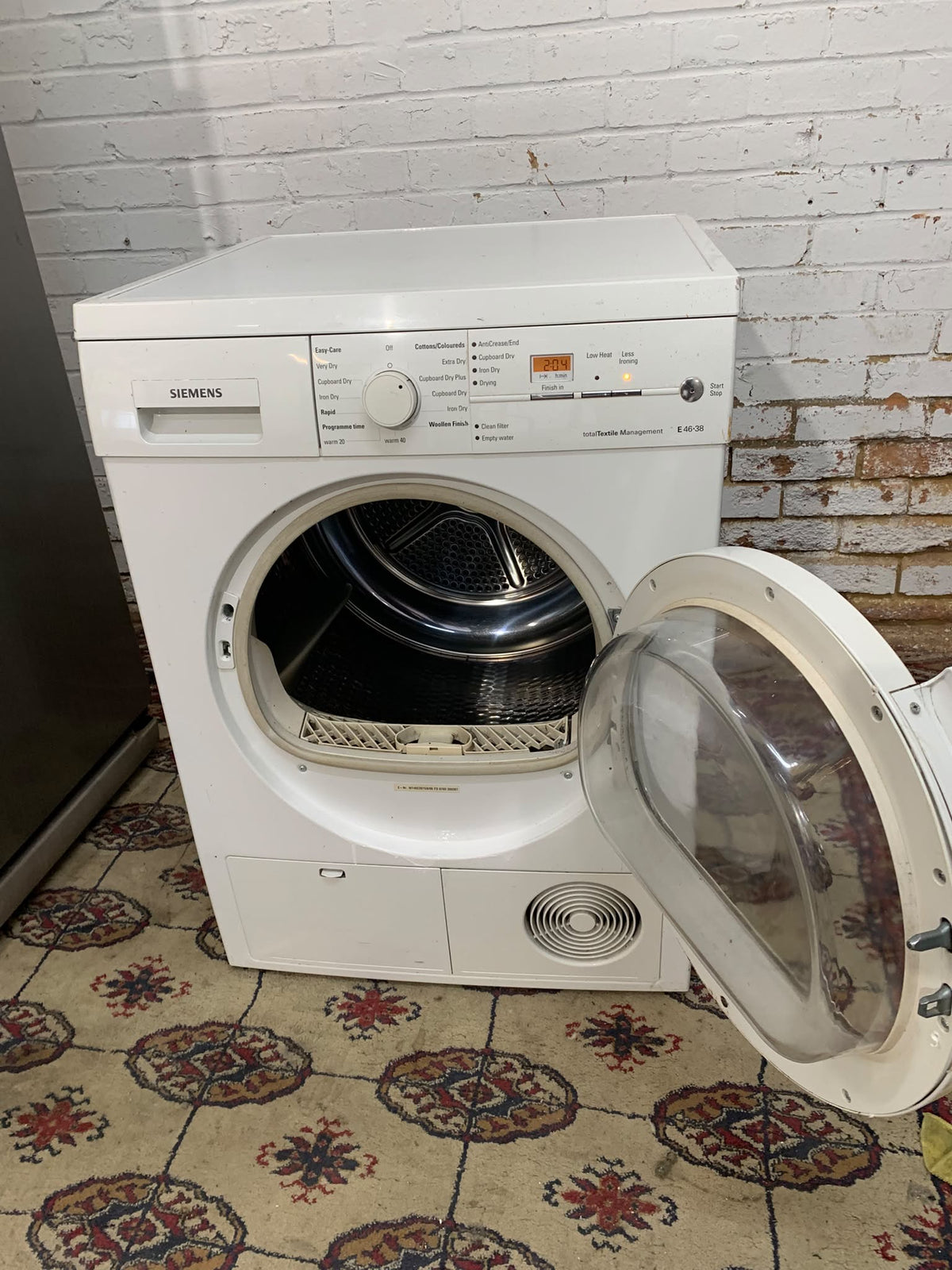 Siemens Glass Door Condenser Dryer