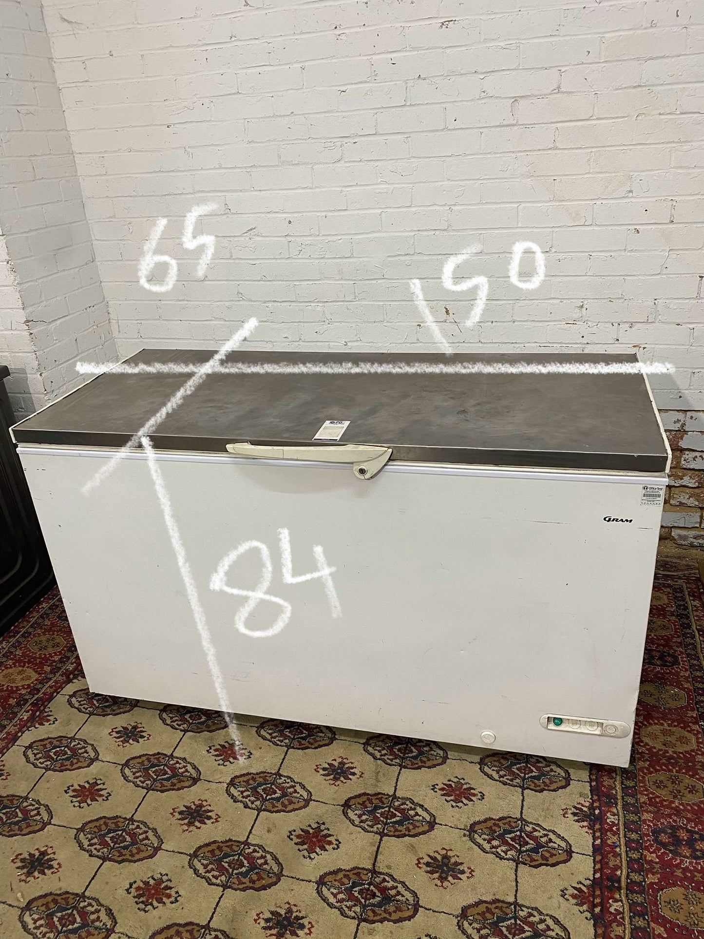 Gram Large 530L Commercial Chest Freezer For Sale