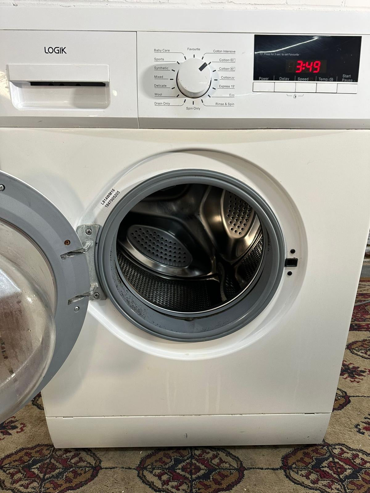 Logik 8Kg Washing Machine For Sale