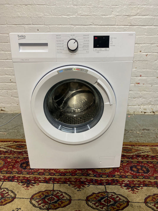 Beautiful Beko White 8KG Washing Machine For Sale