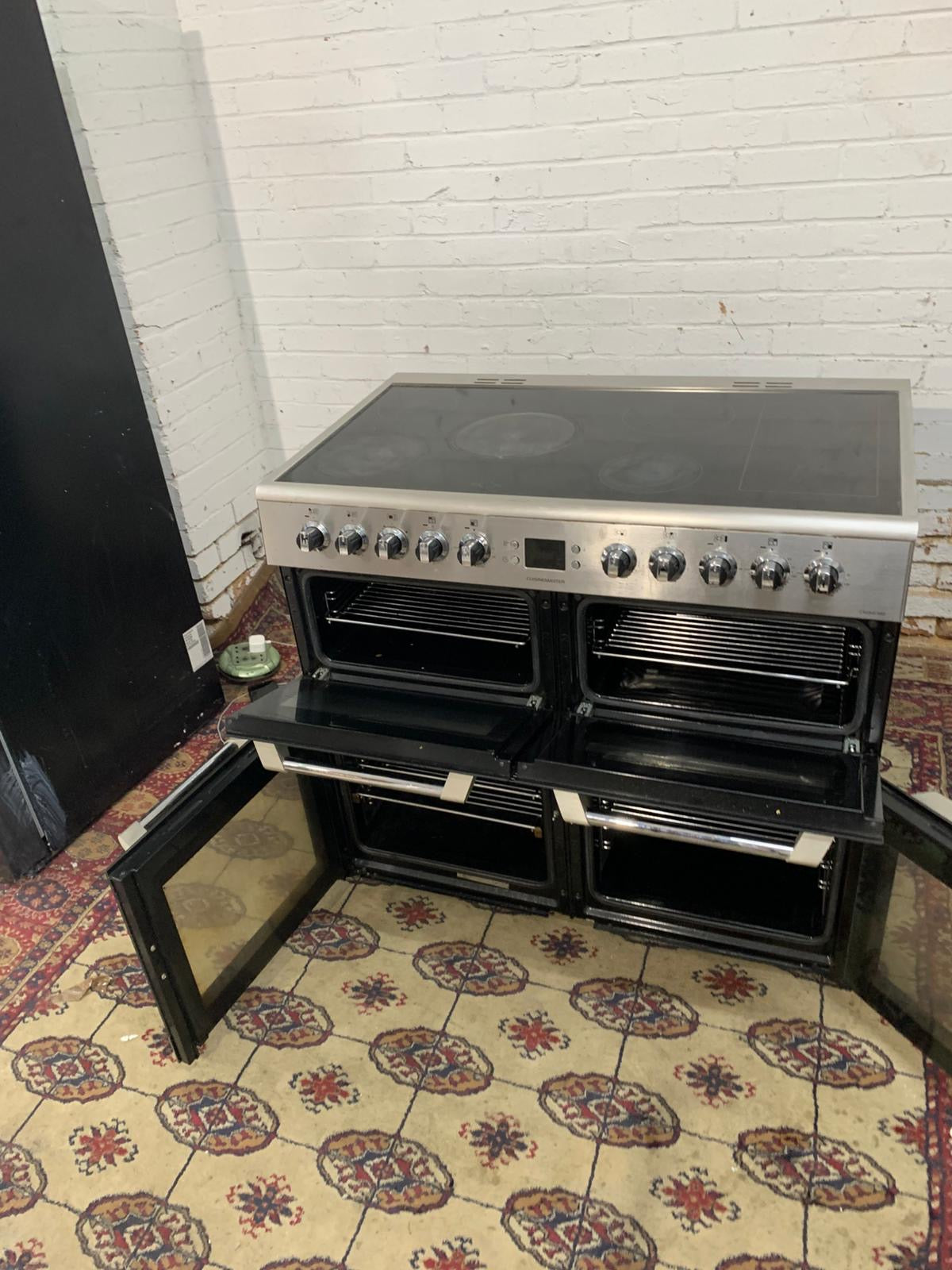100CM Leisure Stainless Steel  Electric Ceramic Cooker With Double Oven/Grill For Sale