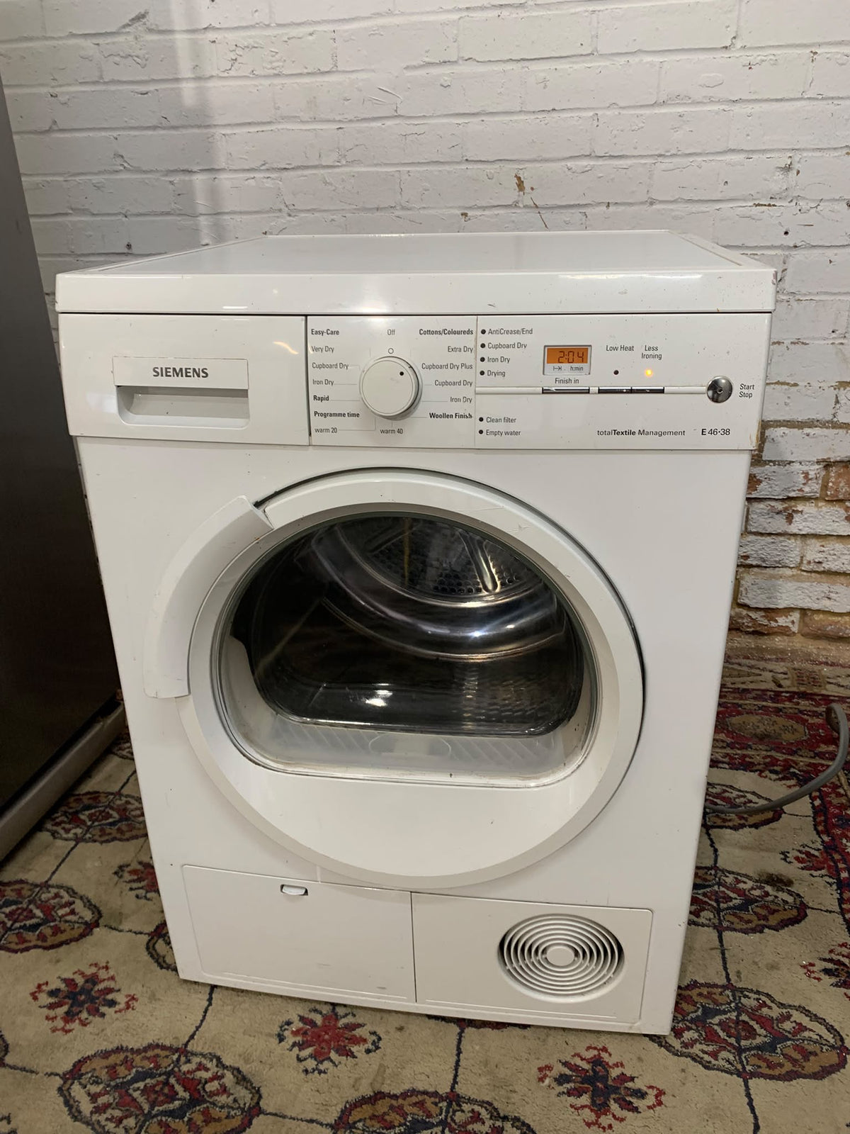 Siemens Glass Door Condenser Dryer