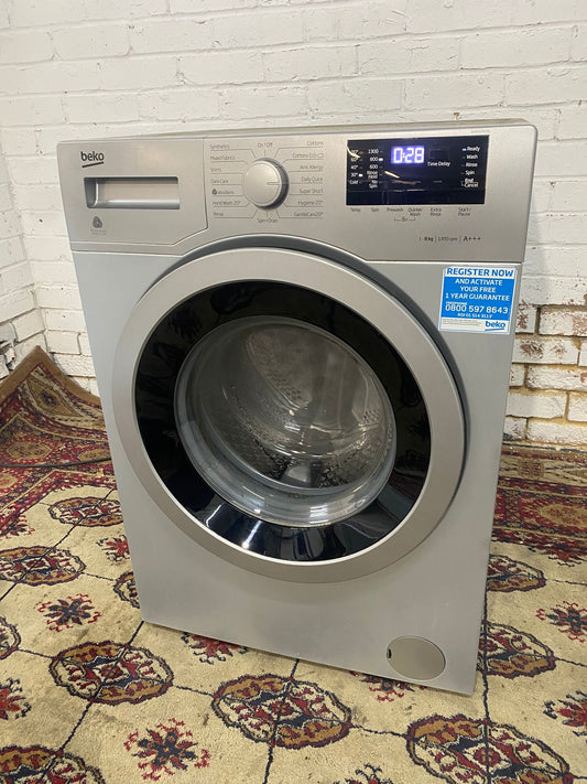 🚐Beko Grey 8KG Washing Machine For Sale