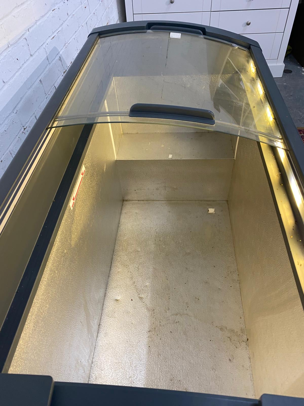 🚚Commercial Glass Display Freezer Frost Free For Sale
