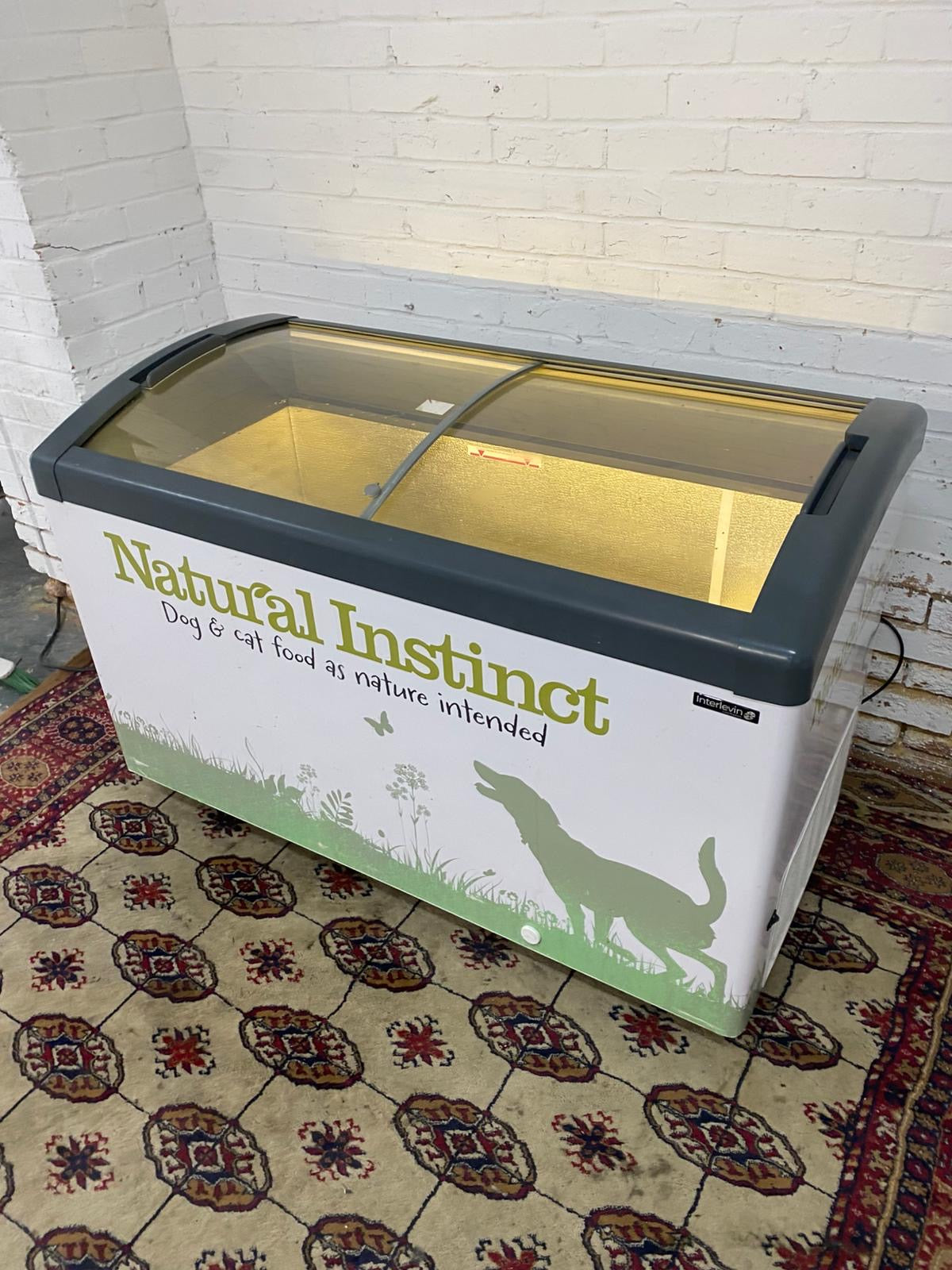 🚚Commercial Glass Display Freezer Frost Free For Sale