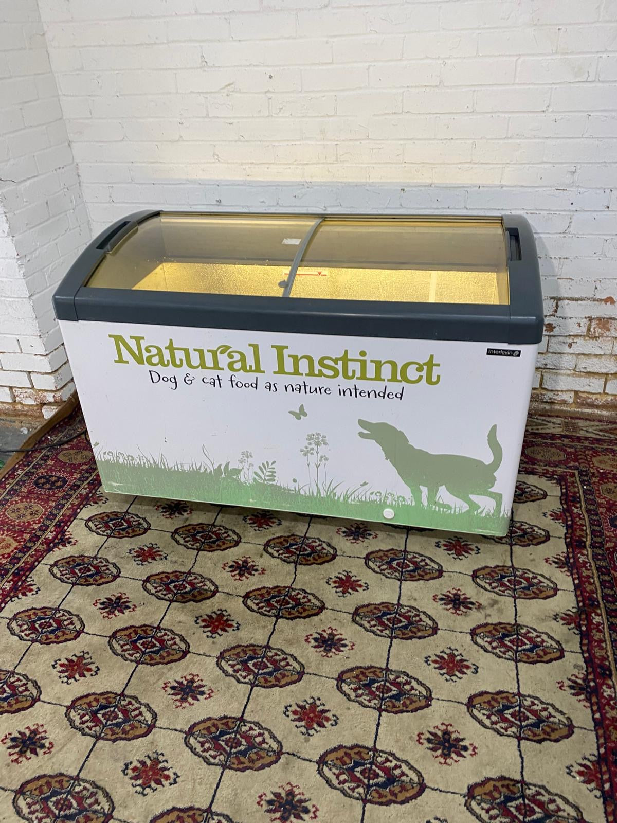 🚚Commercial Glass Display Freezer Frost Free For Sale