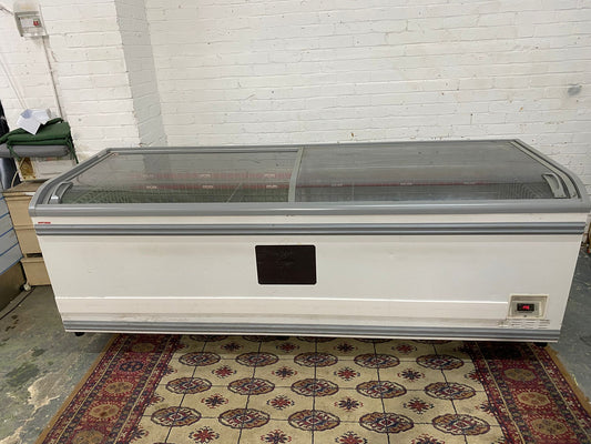 Beautiful 2.5M Long Deep Commercial Chest Freezer For Sale (video available)