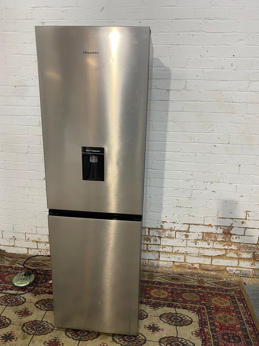 Beautiful Hisense Stainless Steel Fridge Freezer With Water Dispenser For Sale
