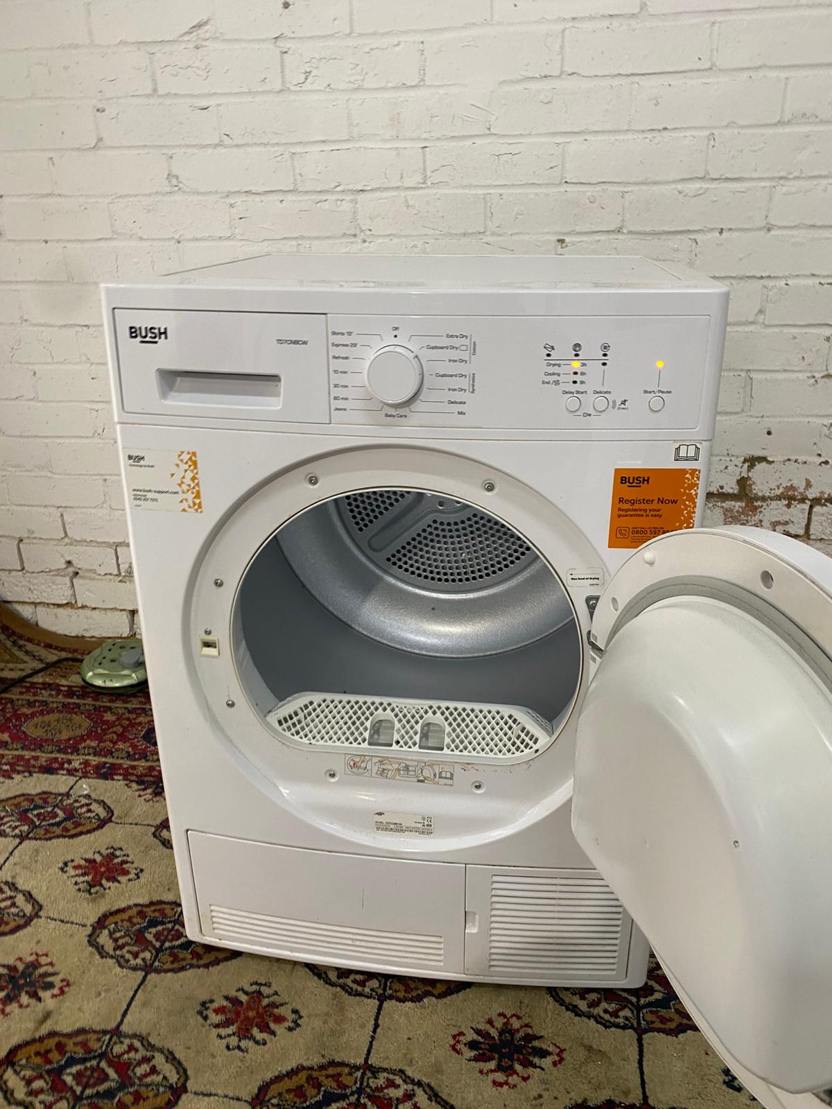 Bush 8KG Condenser Dryer For Sale Works