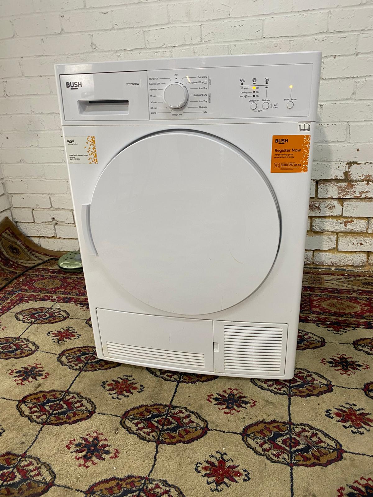 Bush 8KG Condenser Dryer For Sale Works