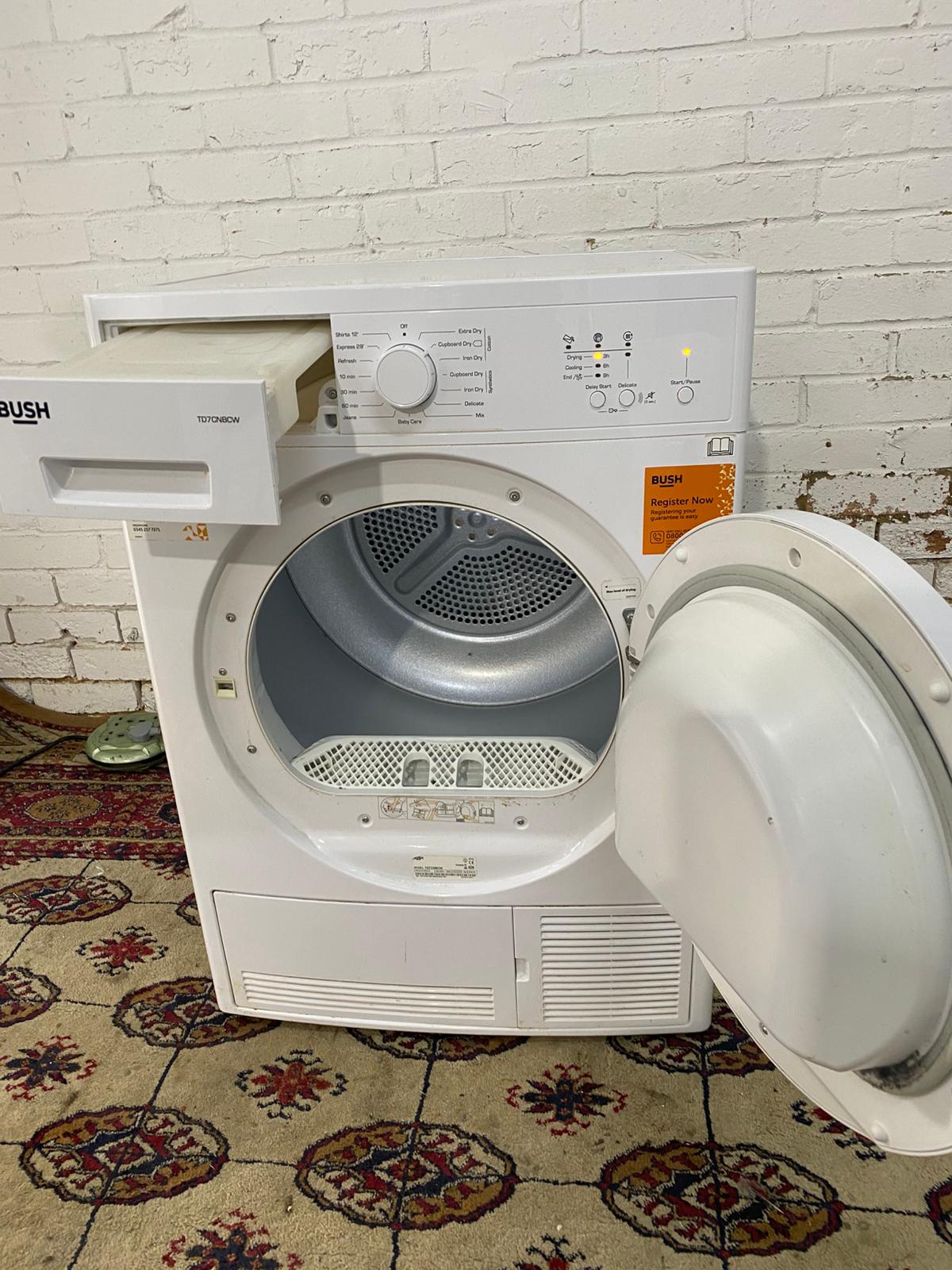 Bush 8KG Condenser Dryer For Sale Works