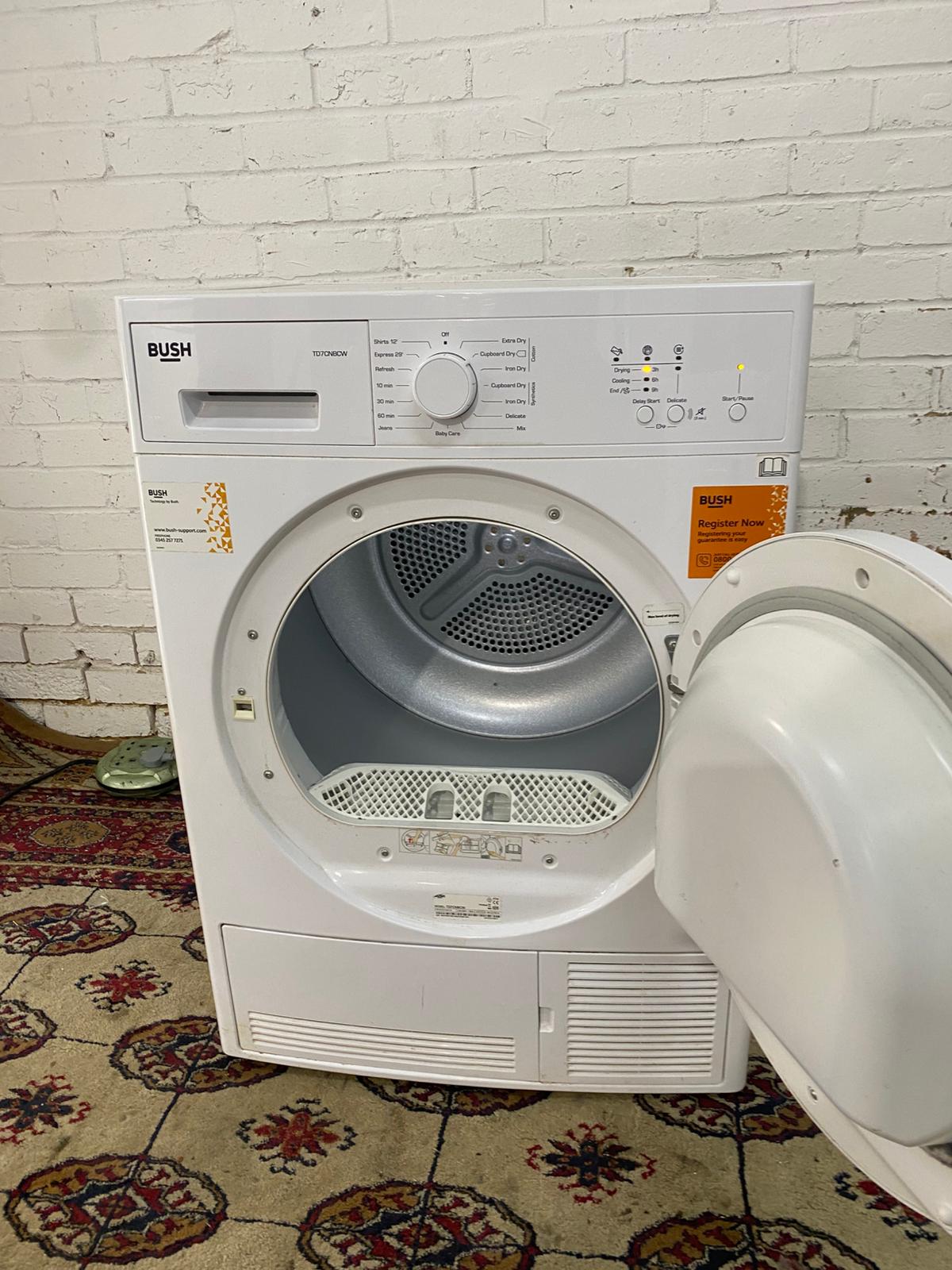 Bush 8KG Condenser Dryer For Sale Works