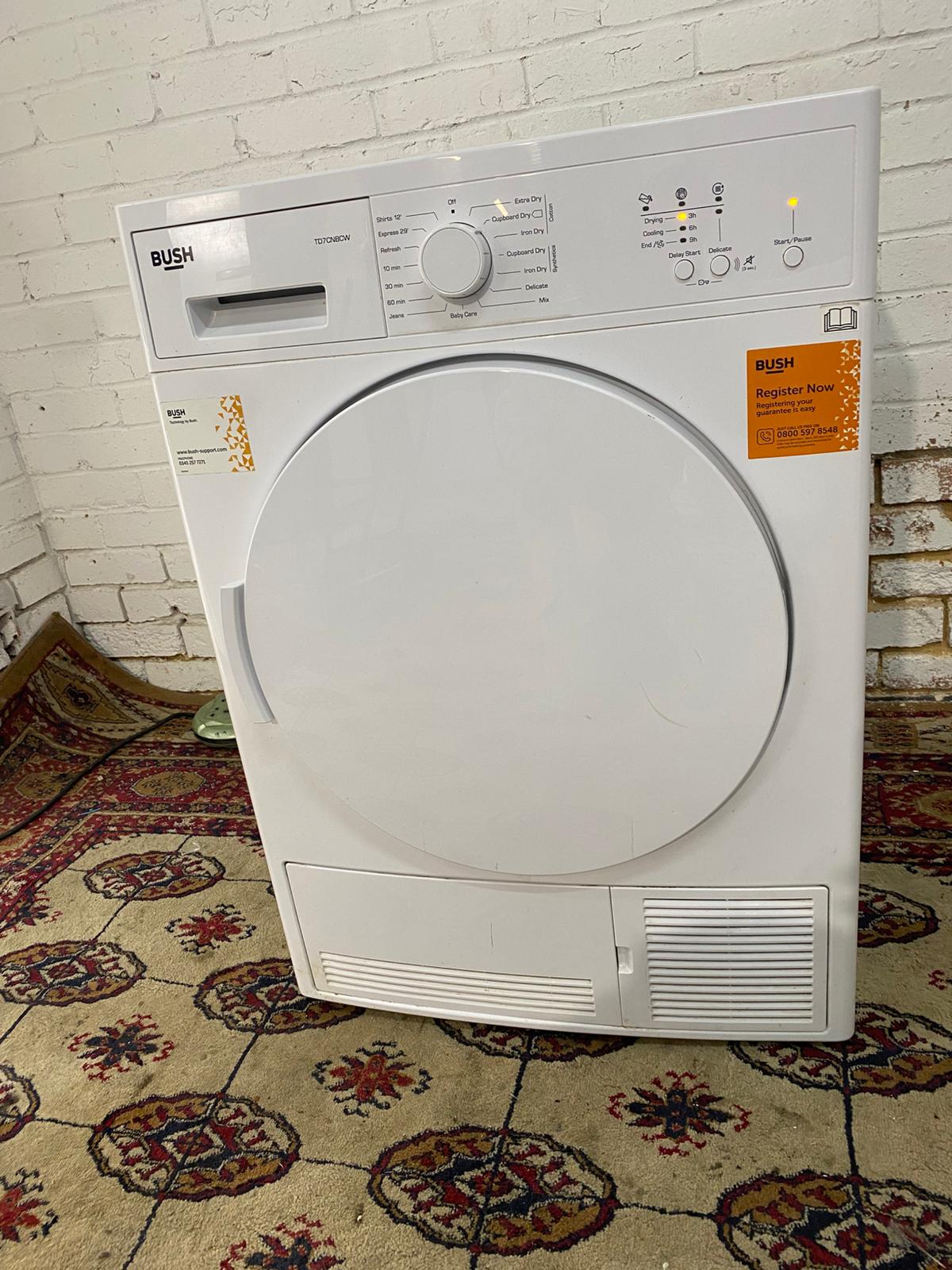 Bush 8KG Condenser Dryer For Sale Works