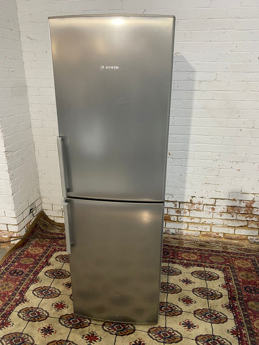 Beautiful Bosch Grey Fridge Freezer For Sale