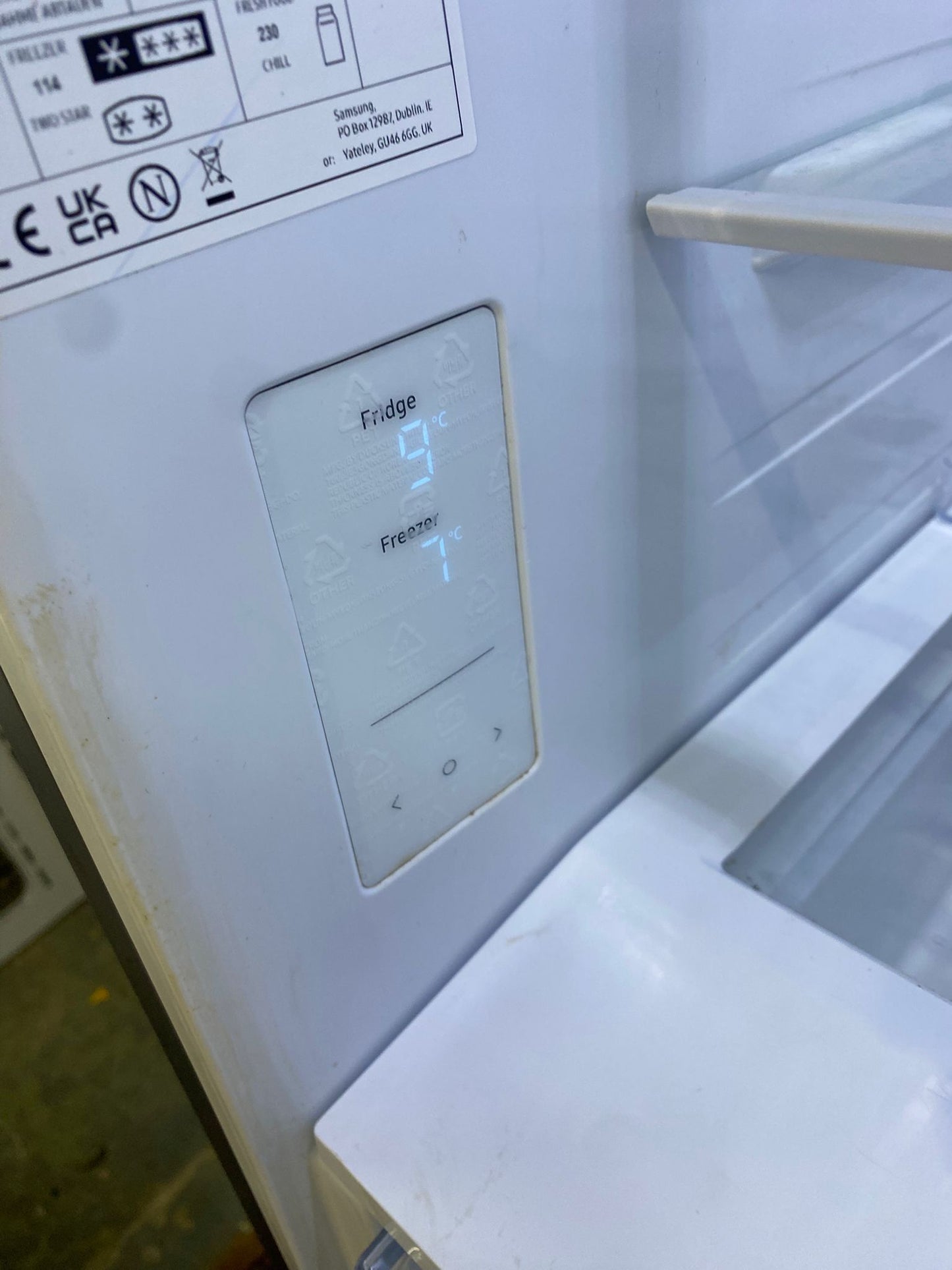 Samsung Grey Fridge Freezer For Sale