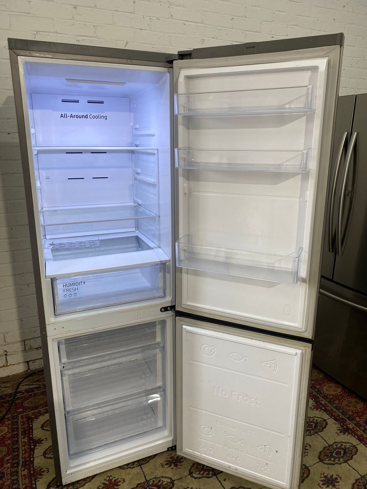 Samsung Grey Fridge Freezer For Sale