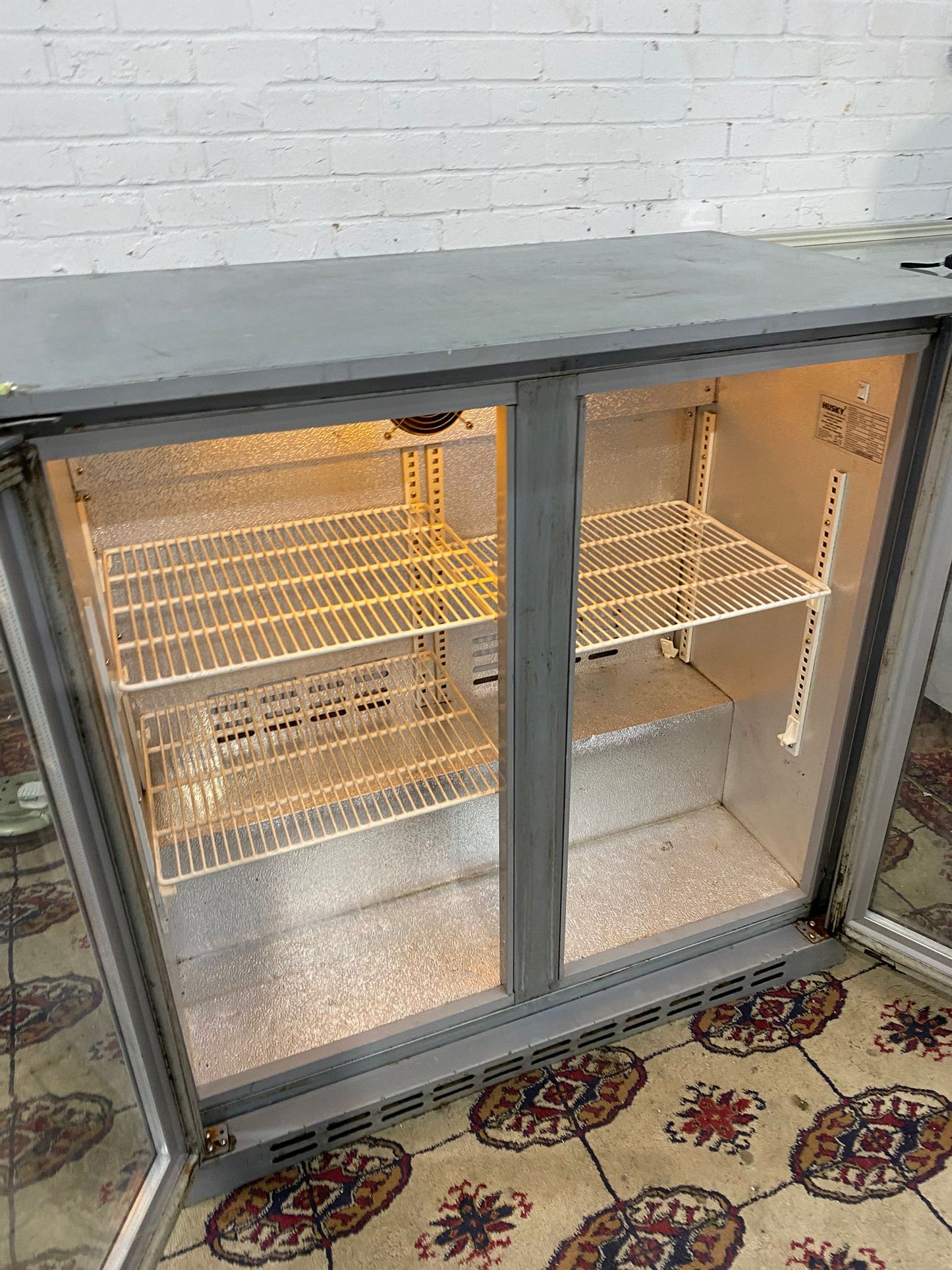 🚚2Doors Commercial Bar Drinks Fridge For Sale