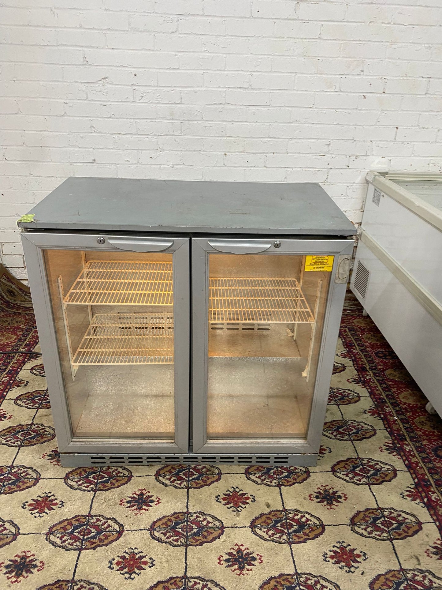 🚚2Doors Commercial Bar Drinks Fridge For Sale