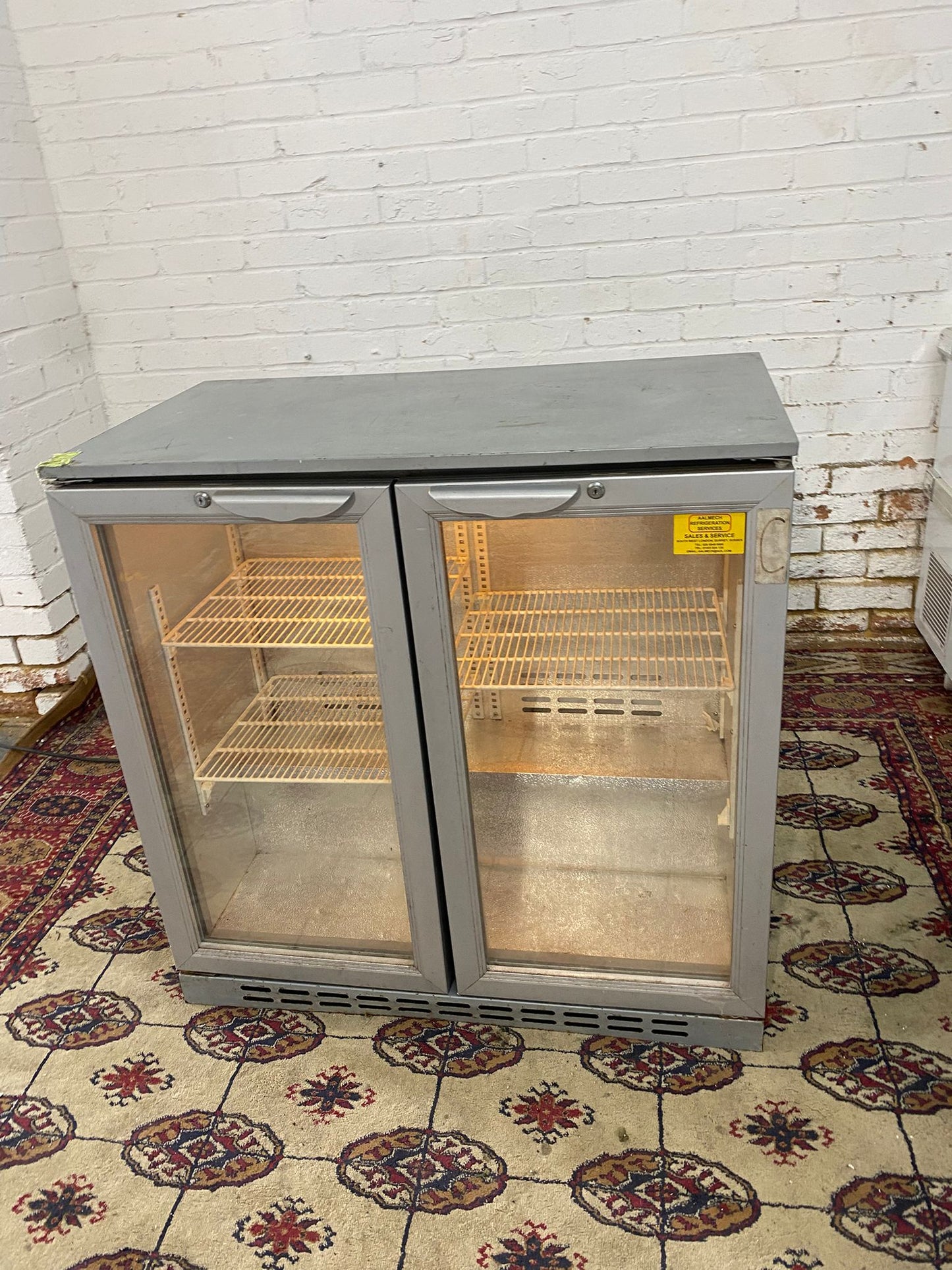 🚚2Doors Commercial Bar Drinks Fridge For Sale