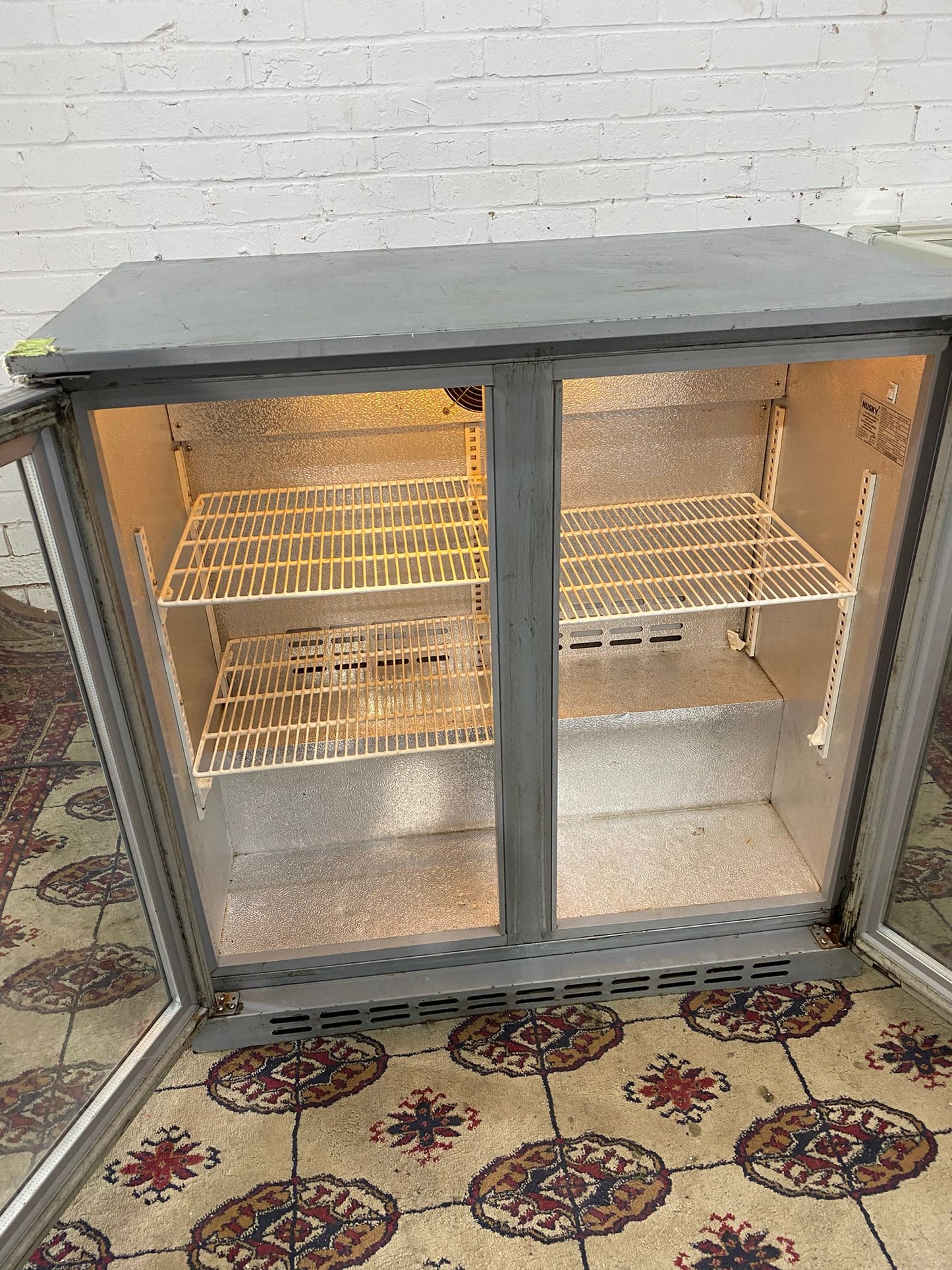 🚚2Doors Commercial Bar Drinks Fridge For Sale