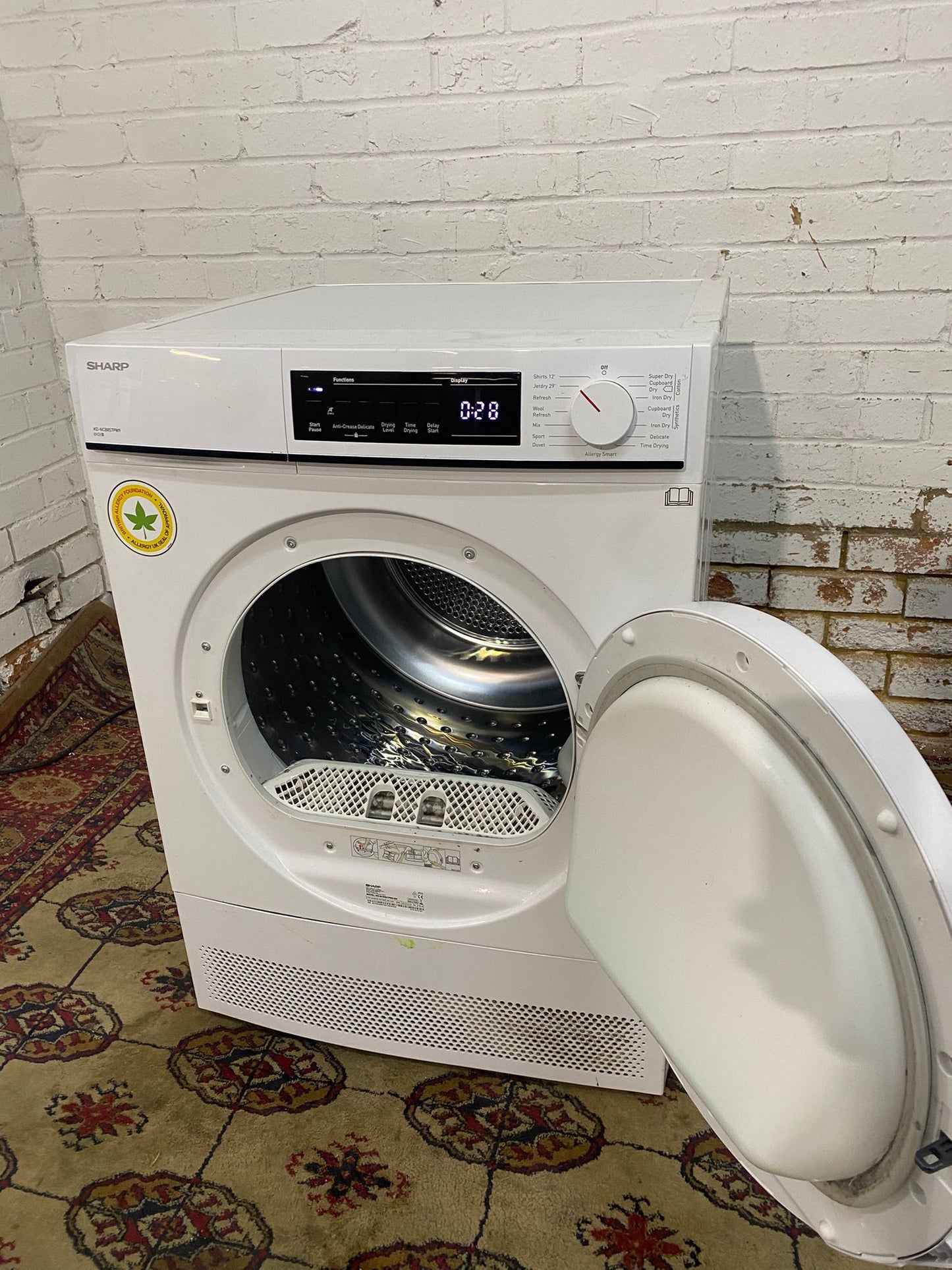 Beautiful Sharp Condenser Dryer For Sale (video available)
