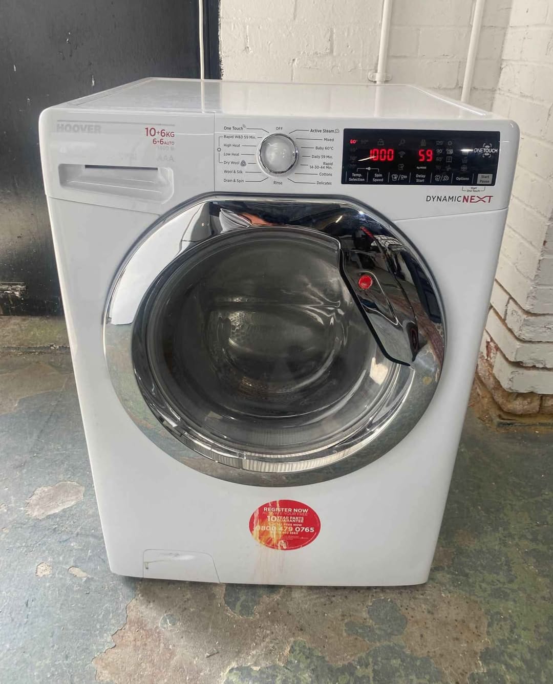 🚚FREE DELIVERY Beautiful Hoover 10/6KG Washer Dryer For Sale