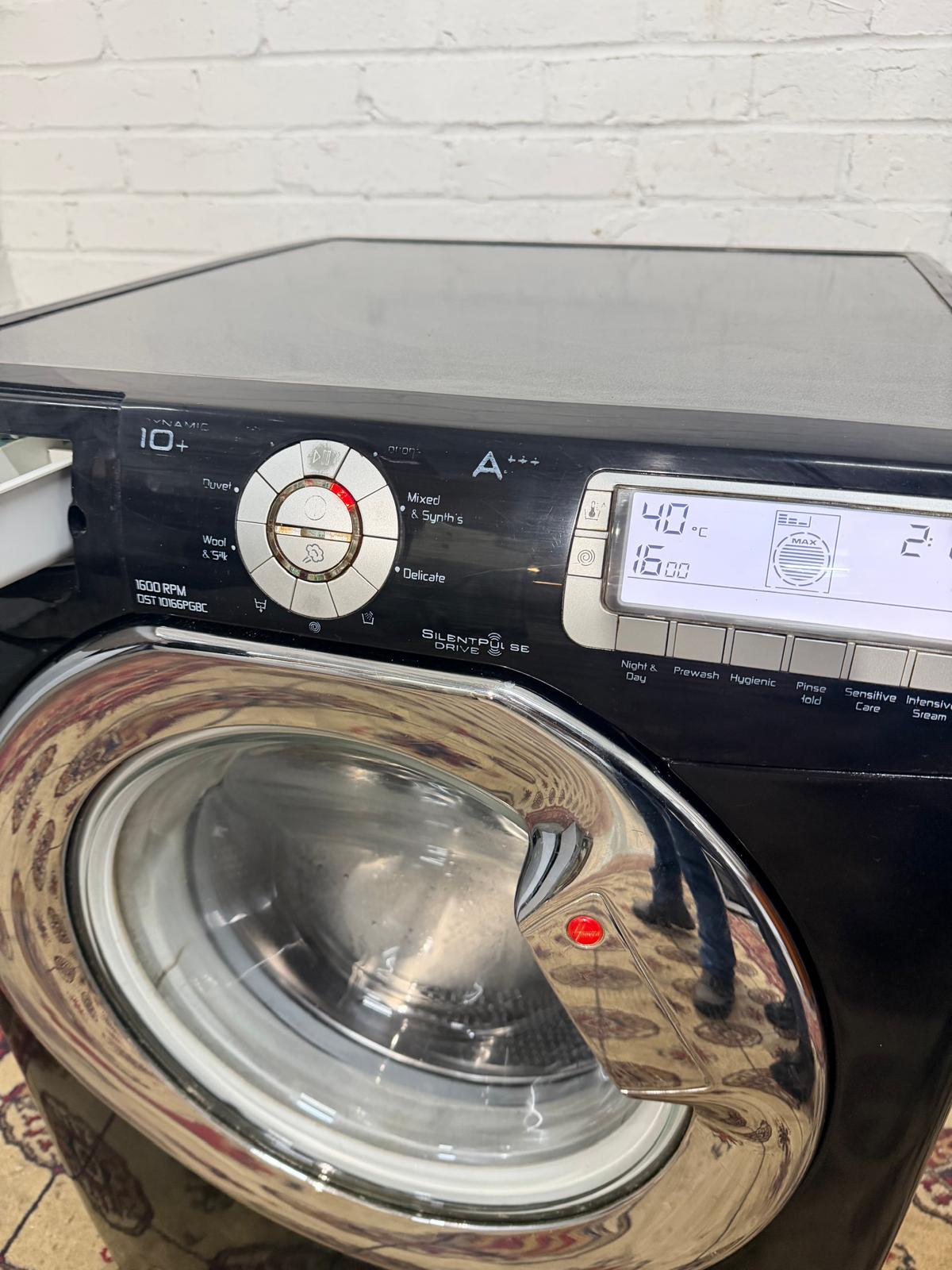 🚚FREE DELIVERY Beautiful Hoover 10KG Black Washing Machine With Touch For Sale