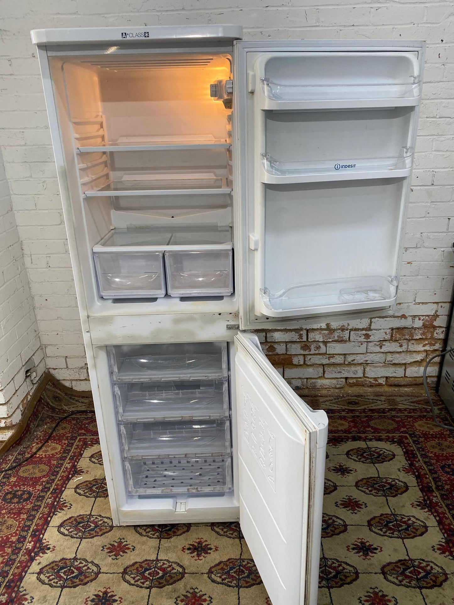 Tall Indesit Fridge Freezer For Sale