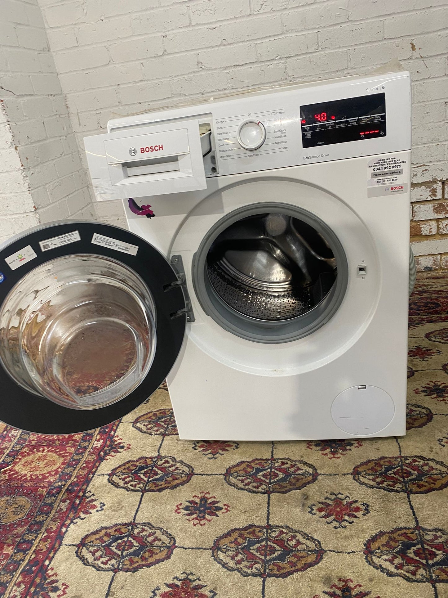Beautiful Bosch Series 6 8KG Washing Machine For Sale