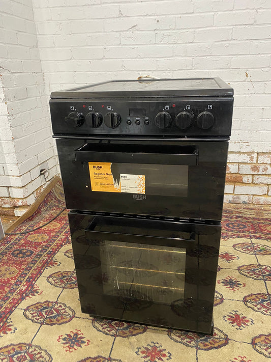 🚚Beautiful 50 CM Bush Black Electric Ceramic Cooker With Oven/Grill For Sale