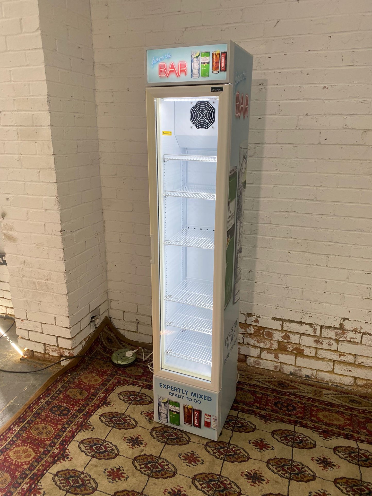 BRAND NEW Commercial Slim Display Fridge For Sale