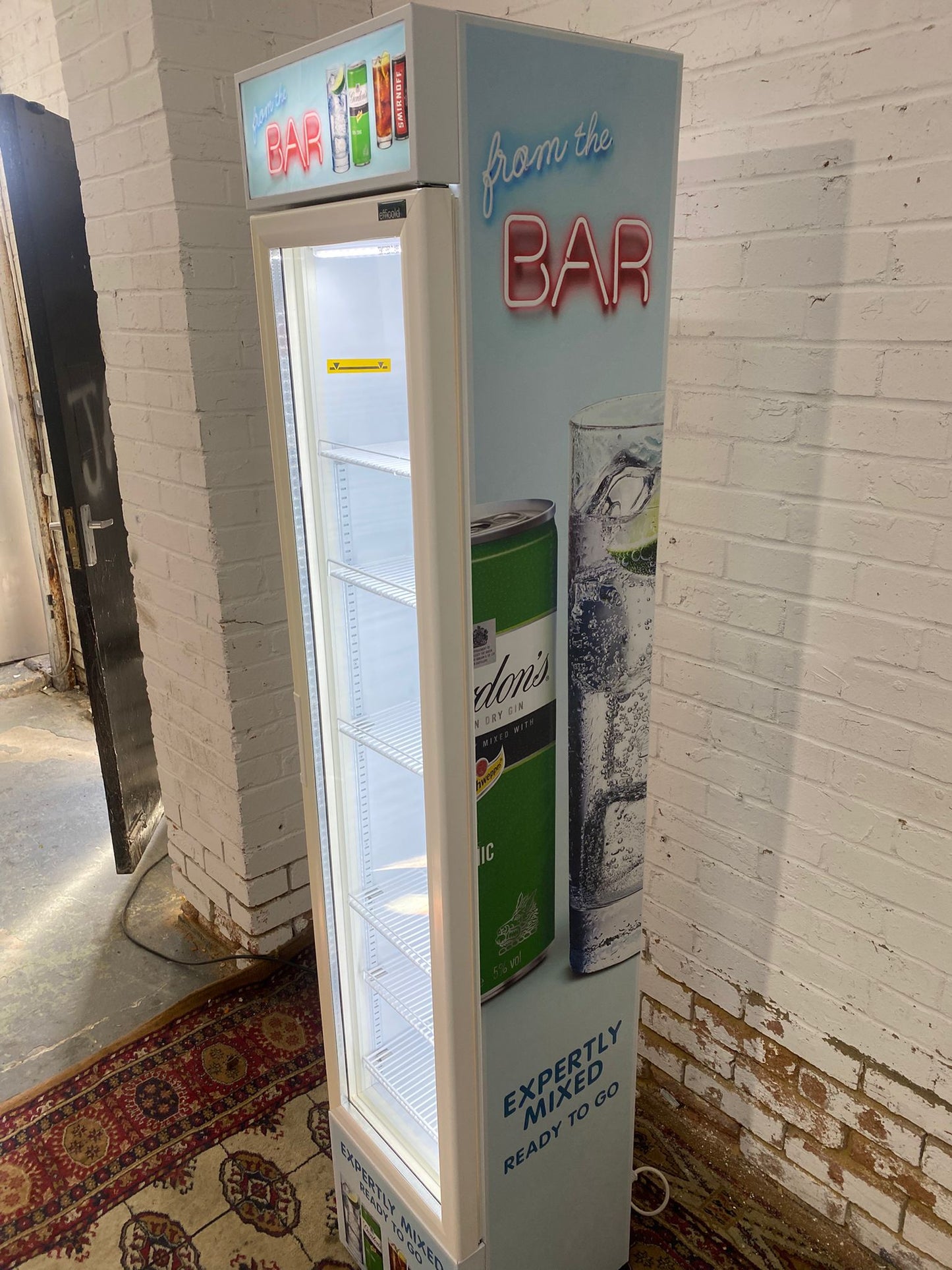 BRAND NEW Commercial Slim Display Fridge For Sale