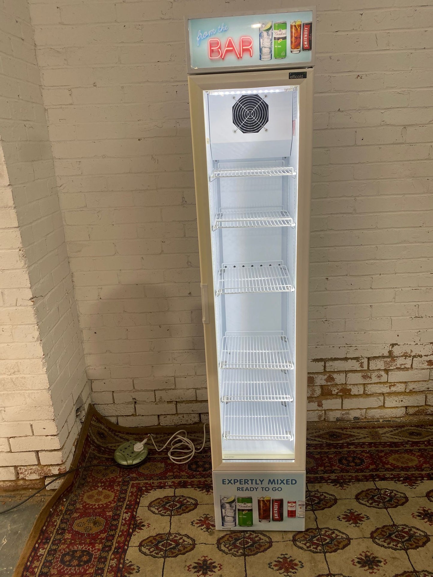 BRAND NEW Commercial Slim Display Fridge For Sale