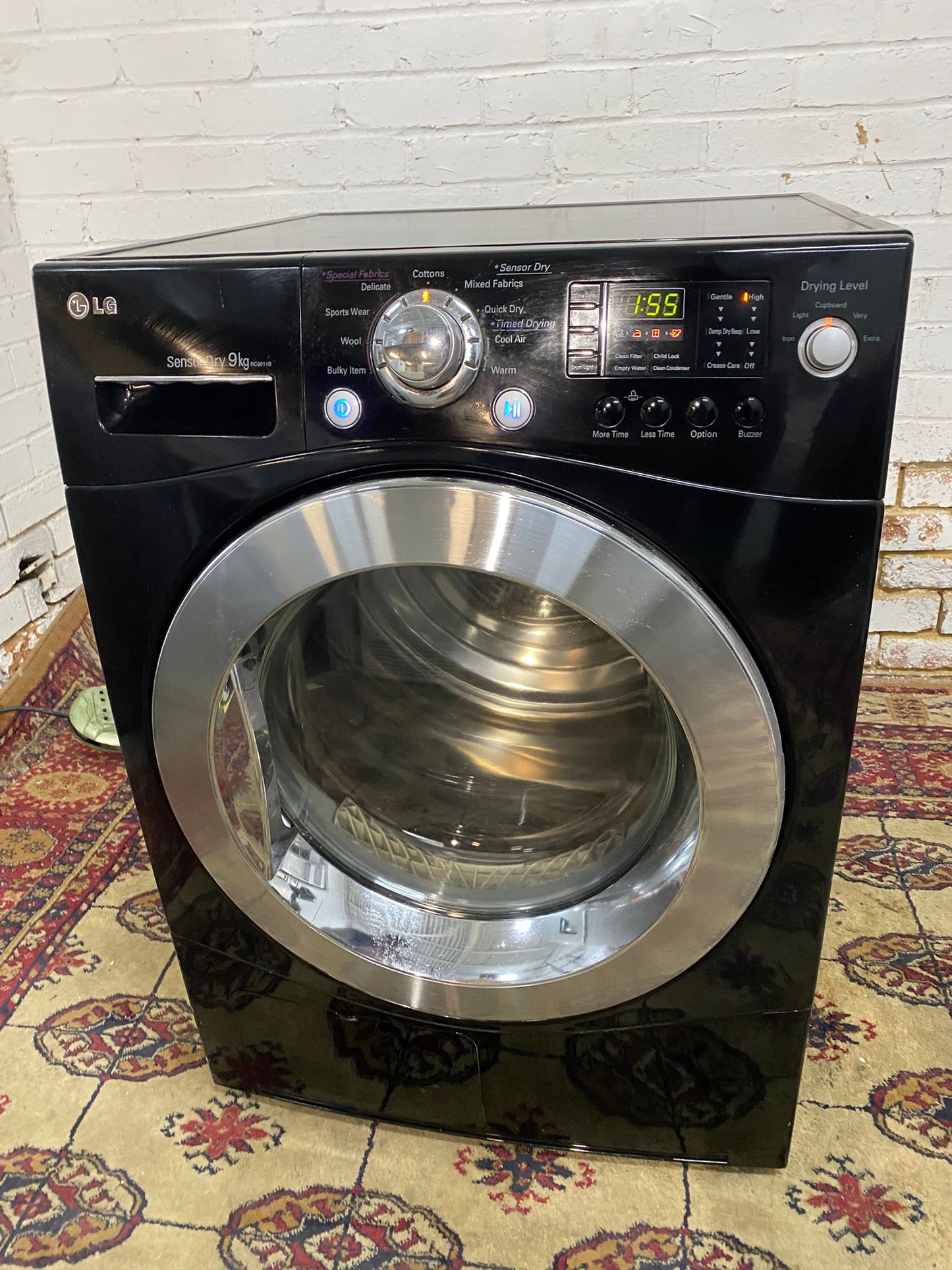 🚚FREE DELIVERY LG Black Tumble Dryer For Sale (video available)