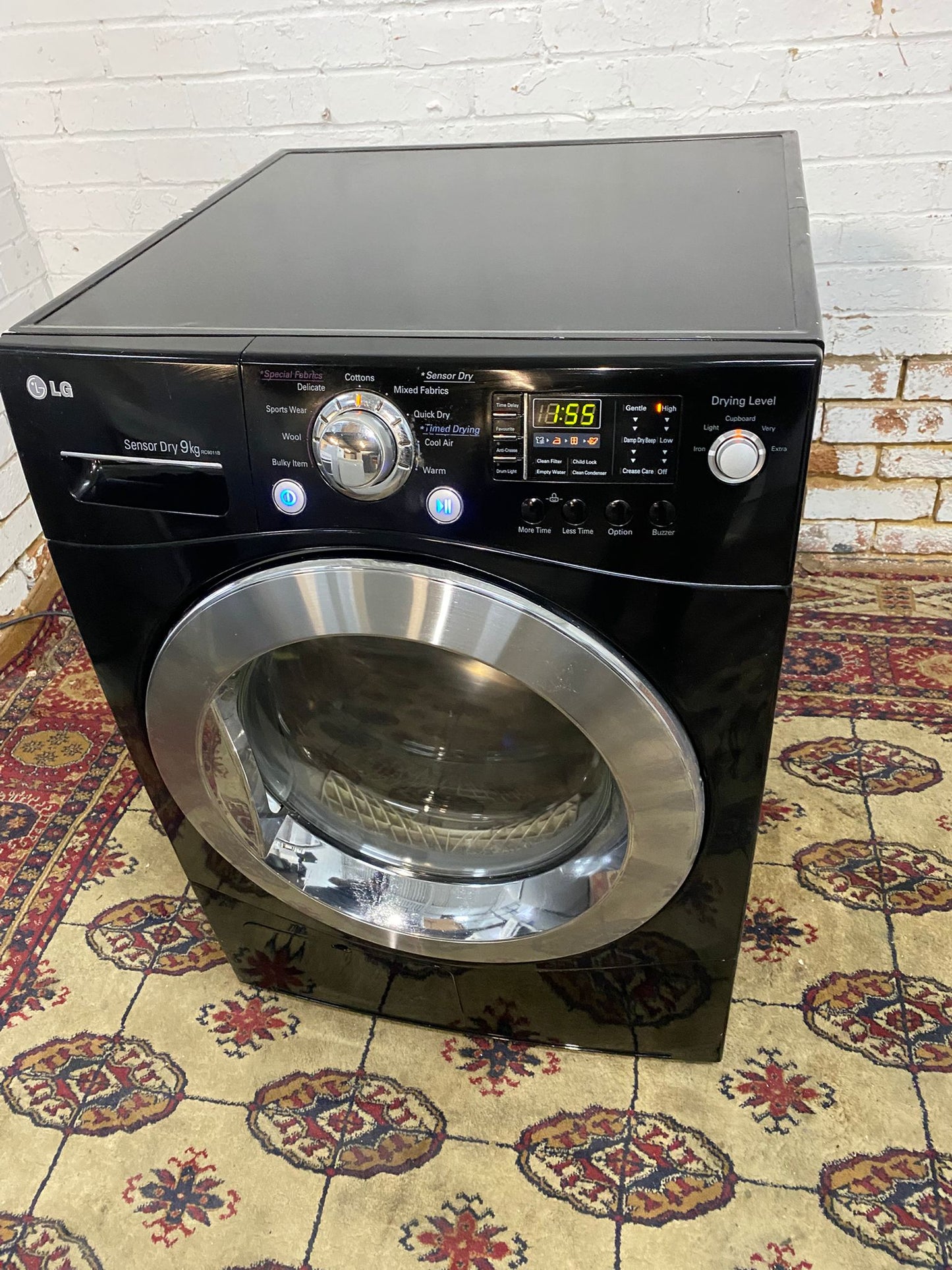 🚚FREE DELIVERY LG Black Tumble Dryer For Sale (video available)