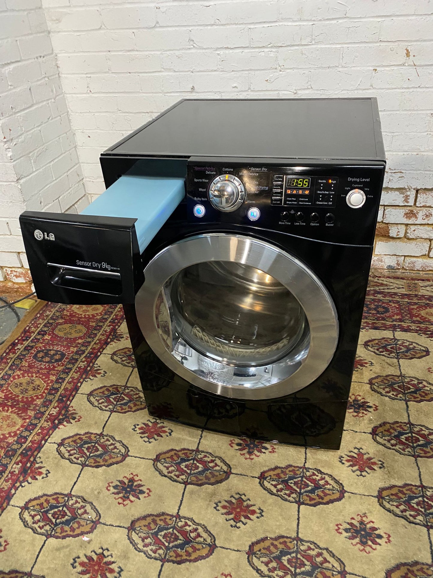🚚FREE DELIVERY LG Black Tumble Dryer For Sale (video available)