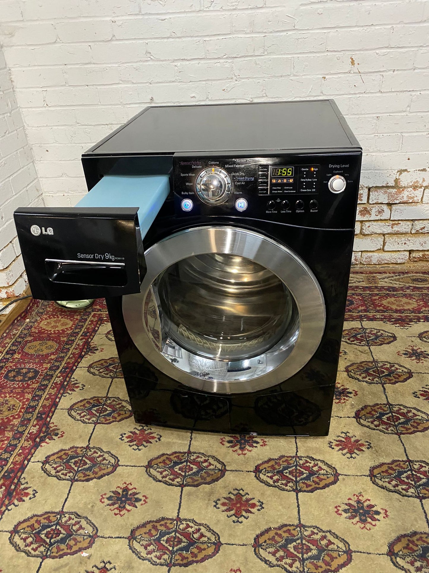 🚚FREE DELIVERY LG Black Tumble Dryer For Sale (video available)