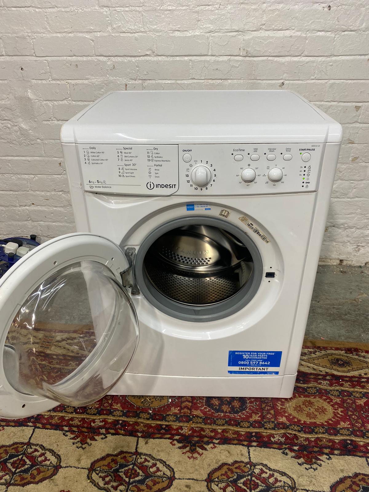 FREE DELIVERY INDESIT 6+5KG Washer Dryer For Sale
