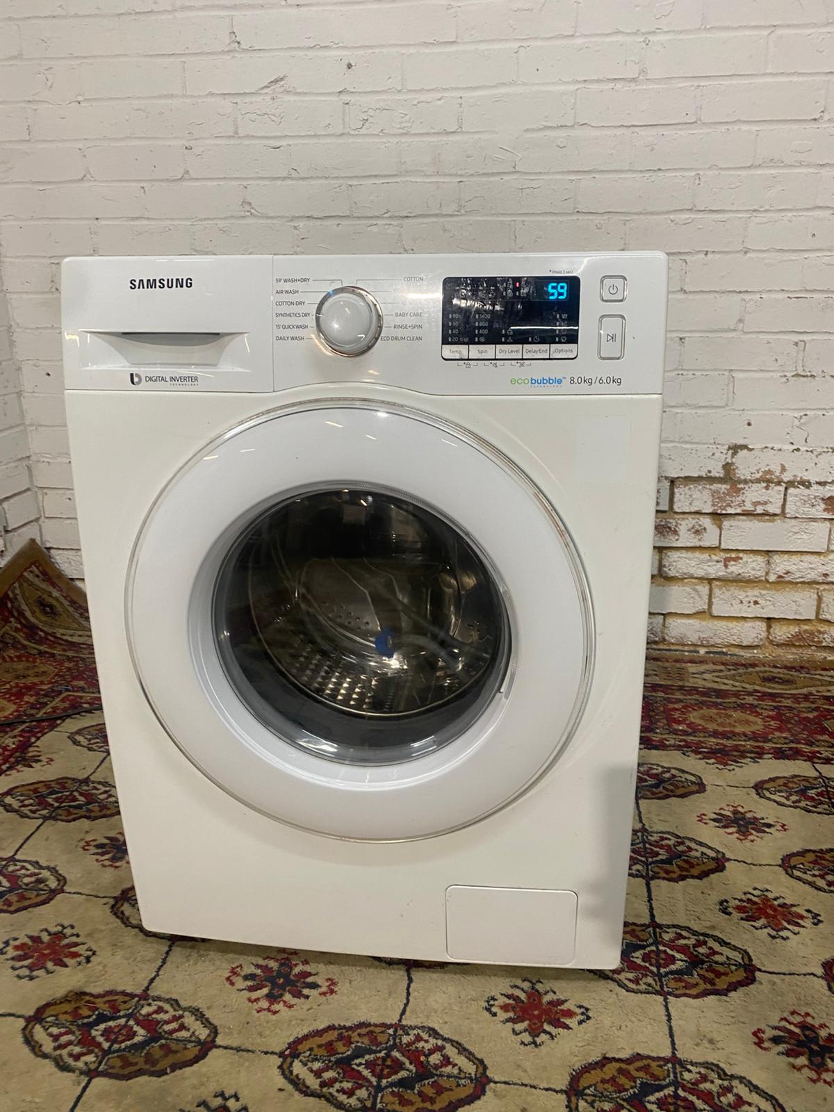 🚚Top Brand Samsung 8/6KG Washer Dryer for sale