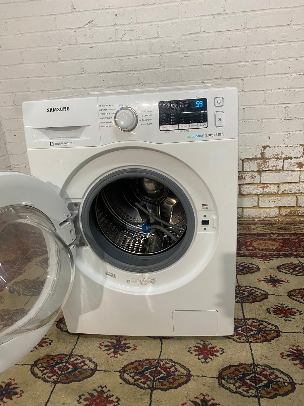 🚚Top Brand Samsung 8/6KG Washer Dryer for sale