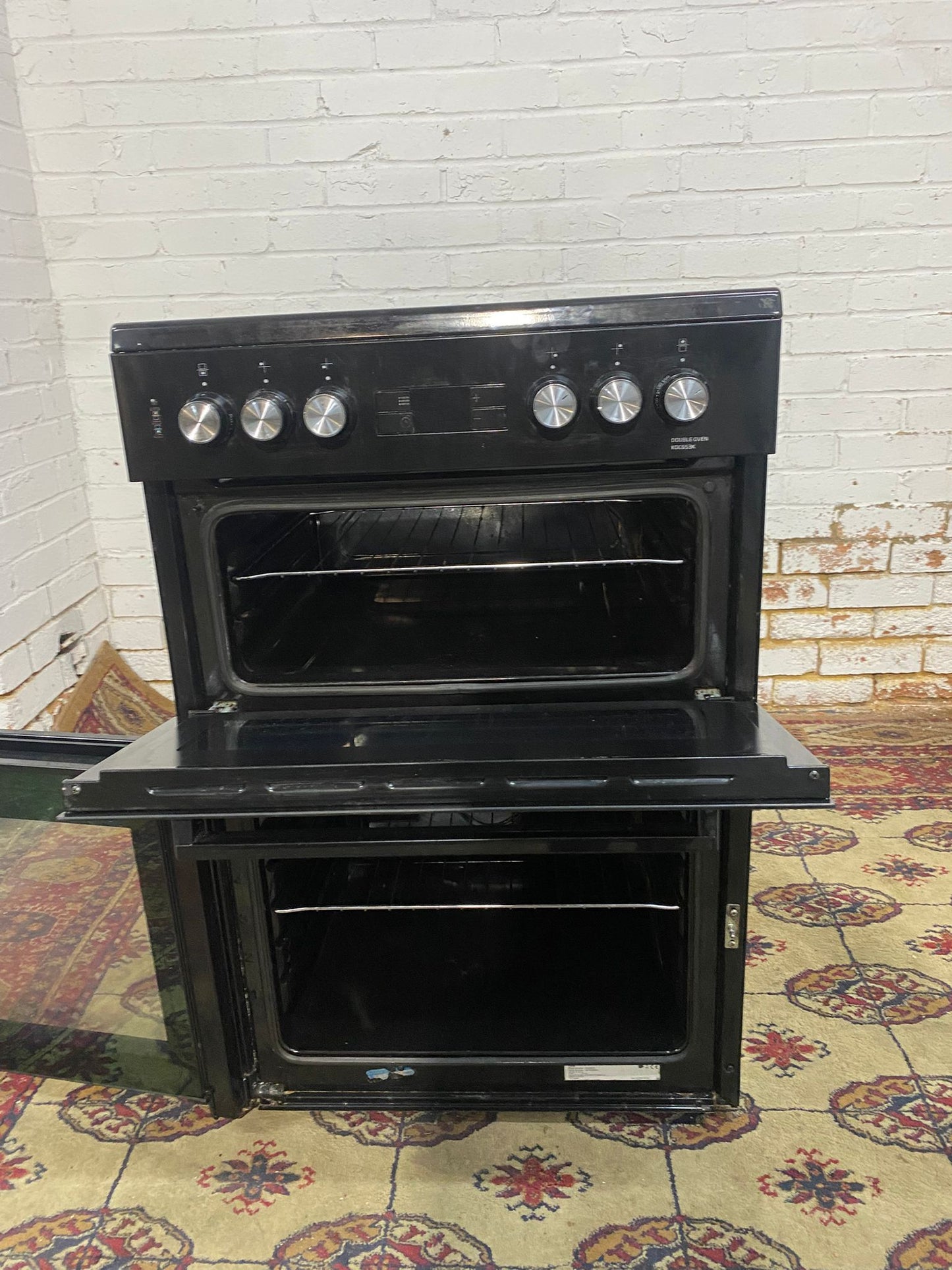 BEAUTIFUL Beko Black 60CM Electric Cooker For Sale