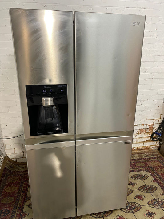 FREE DELIVERY LG Stainless Steel American Double Door afridge Freezer For Sale