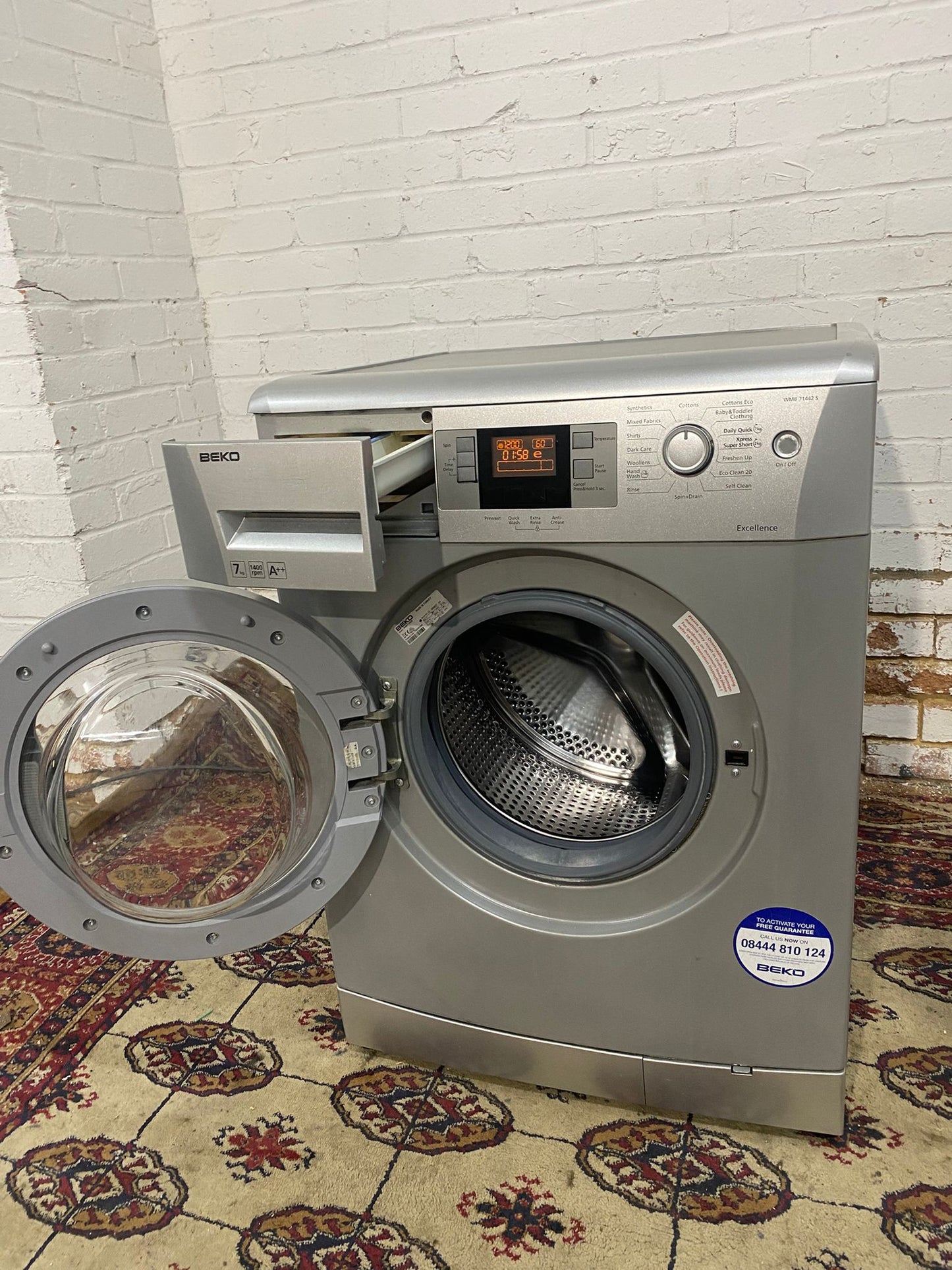 Beautiful Latest Model Beko 7KG A+ Energy Washing Machine For Sale